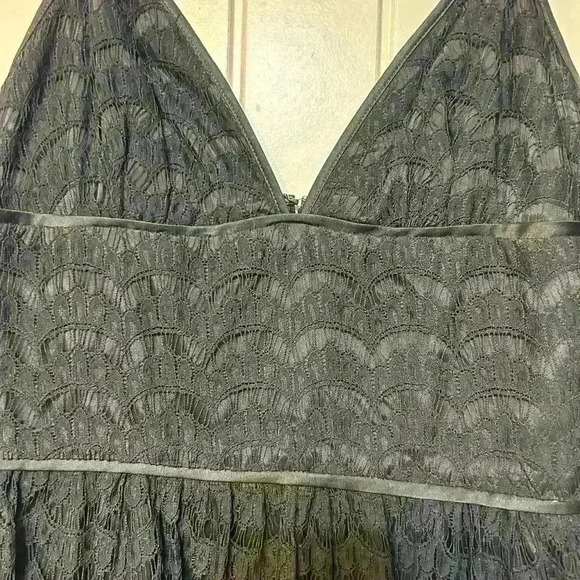 NWOT Trina Turk little black lace dress - Picture 10 of 10